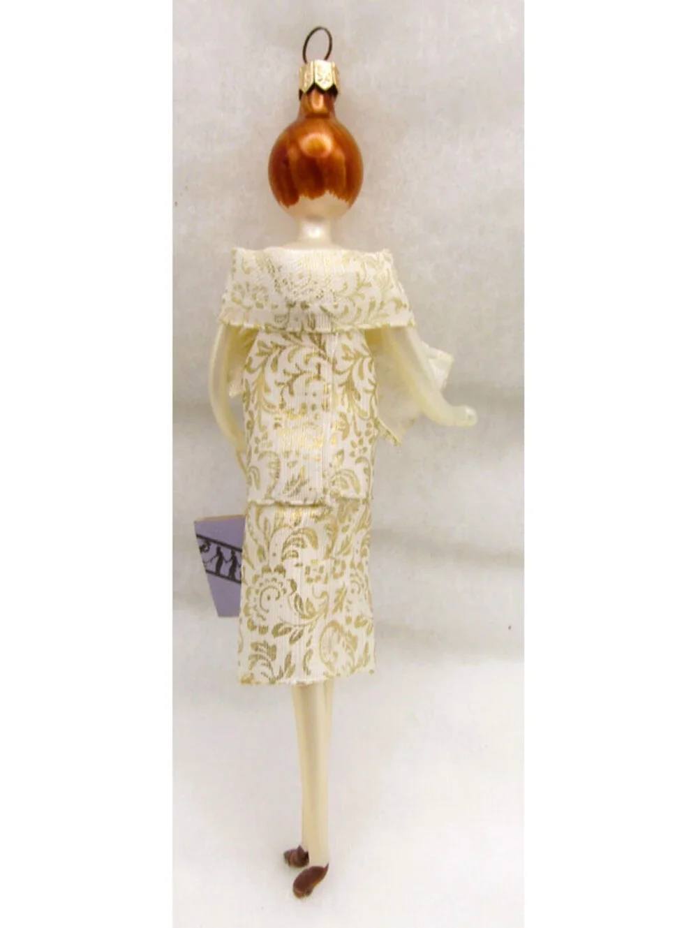 Bergdorf Goodman Tagged Italian Glass Christmas Ornament by Soffieria De Carlini